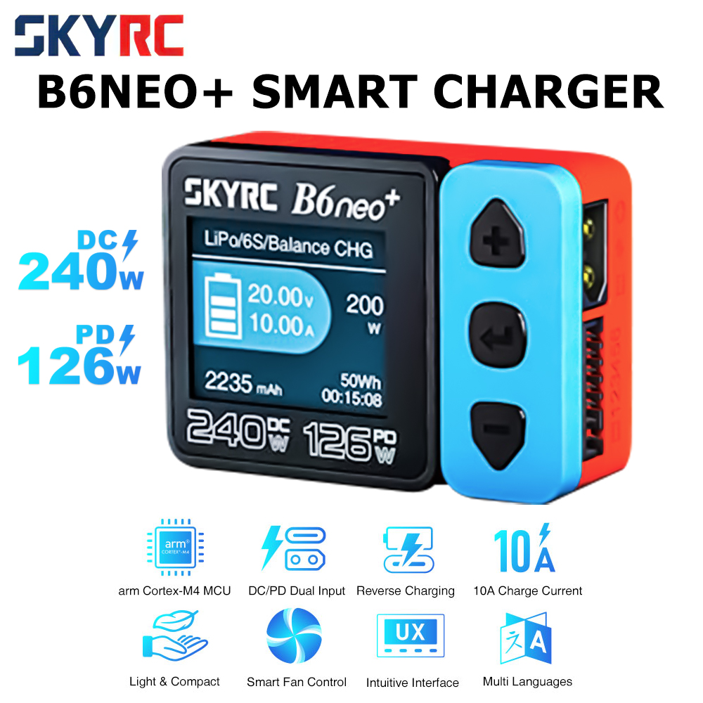 Skyrc B6 Neo Smart Charger - Ładowarka SkyRC B6 neo Smart Charger