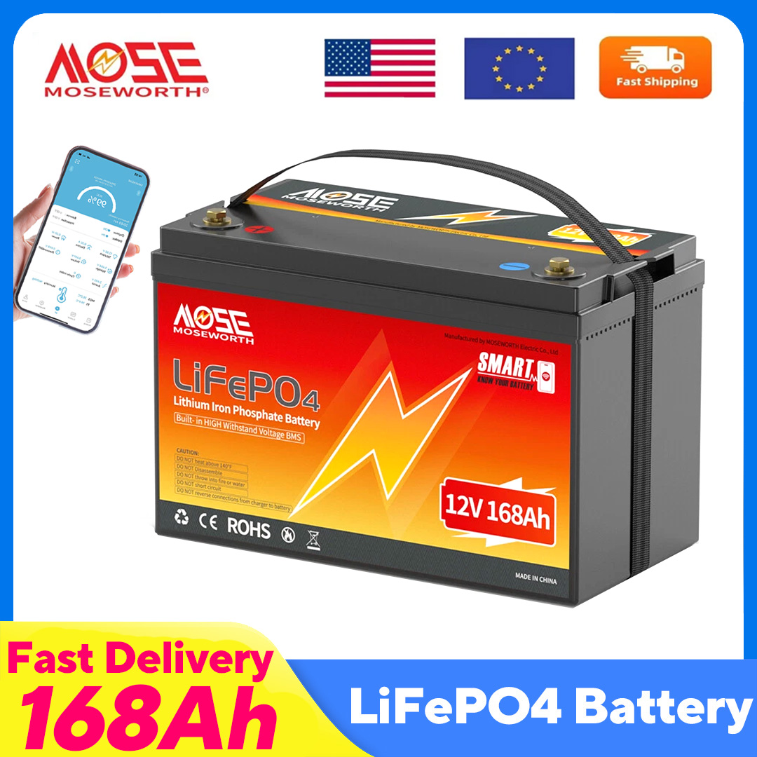 Lifepo4 12V 100Ah Bms Bluetooth - Akumulator LiFePO4 12V 168Ah z Bluetooth,
