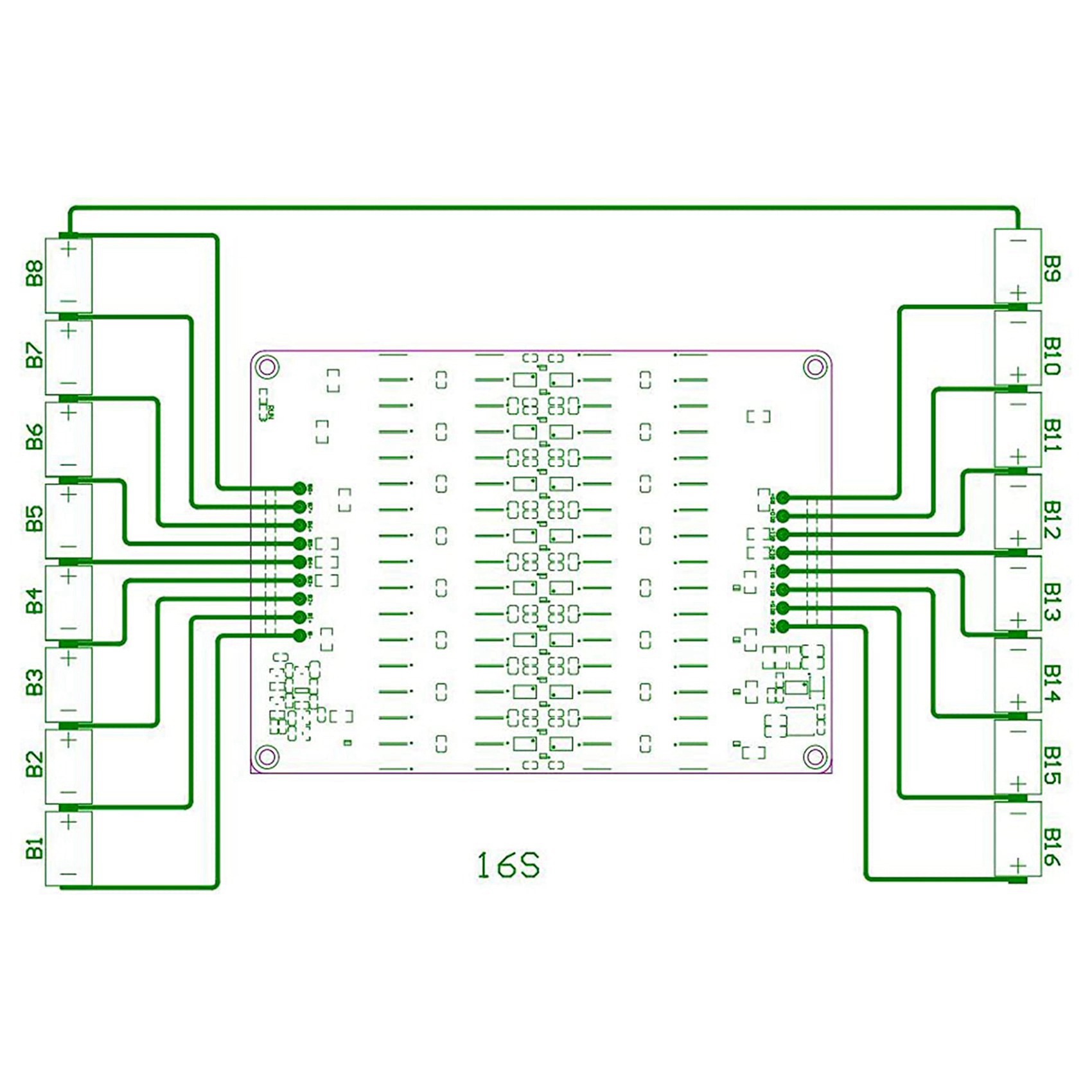 B04C-2X 12S 13S 14S 15S 16S Ak – 12S Lipo Battery Balancing Board recenzja i cena