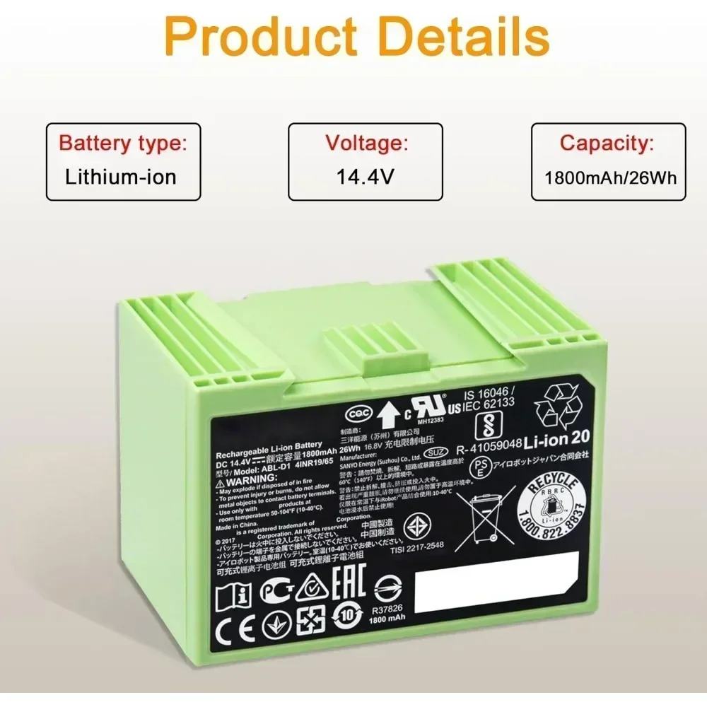 Akumulator 14.4V 5000mAh do od – 4S Lipo Battery 14.8V 6000Mah recenzja i cena