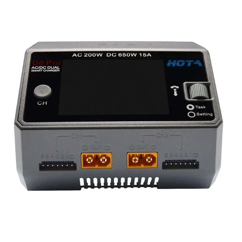 HOTA D6 Pro 650W Dwukanałowa i – Hota D6 Pro Dual Lipo Charger recenzja i cena